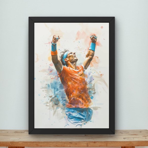 Rafael Nadal Tennis Sports Poster-image