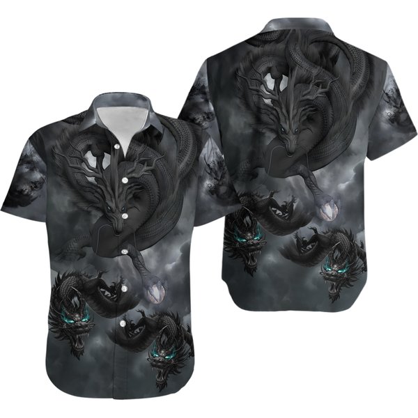 Dragon Always Be A Dragon Hawaiian Shirt-image