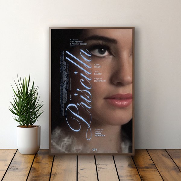 Priscilla Movie Poster | High Quality Print | Wall Art | Home Decor-image