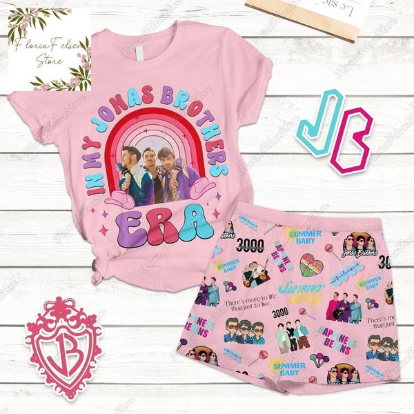 Jonas Brothers T-shirt/shorts, Five Albums One Night Tour 2024 Shirt, Jonas Brothers Concert Shirt, 2024 Tour Shirt