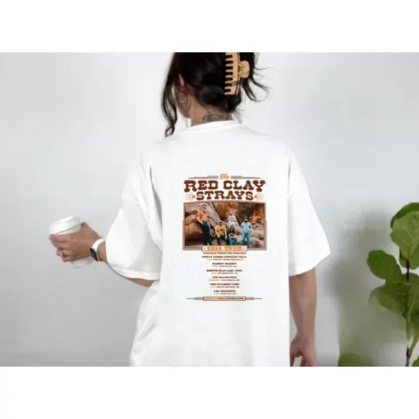 The Red Clay Strays Tour Shirt 2024 Tour Merch-image