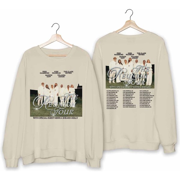 Kirk Franklin The Reunion Tour 2024 Double Sided Sweatshirt-image