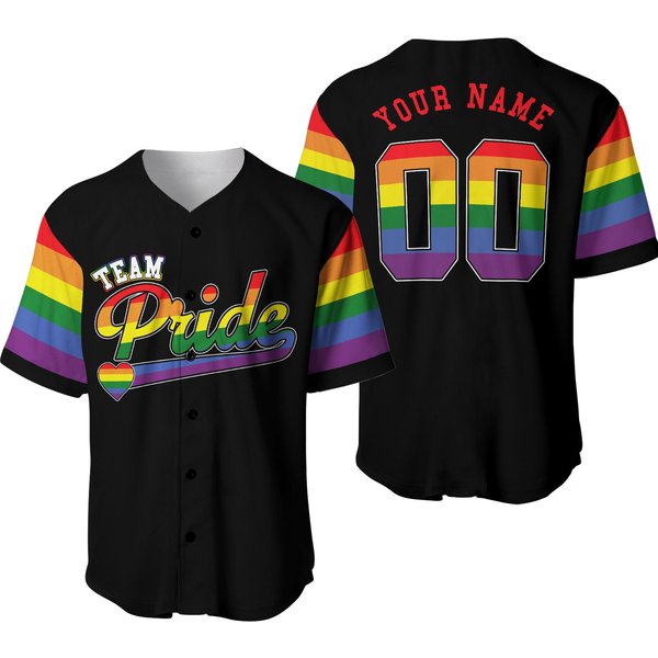 Personalized Lgbtq Baseball Jersey-image