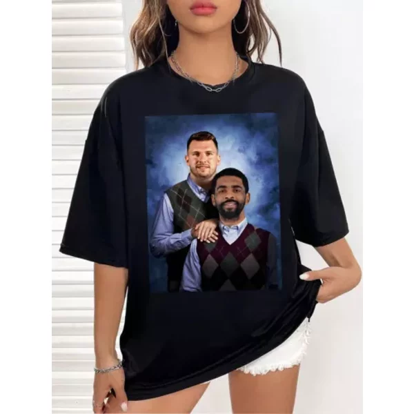 Luka Doncic Kyrie Irvin Funny Tshirt, Luka Doncic Shirt-image