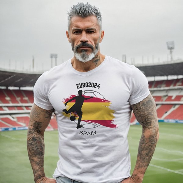 Euro 2024 Spain, Football T-Shirt, Soccer Shirt, Eurocup 2024-image
