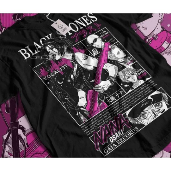 Nana Anime Merch T-Shirt-image