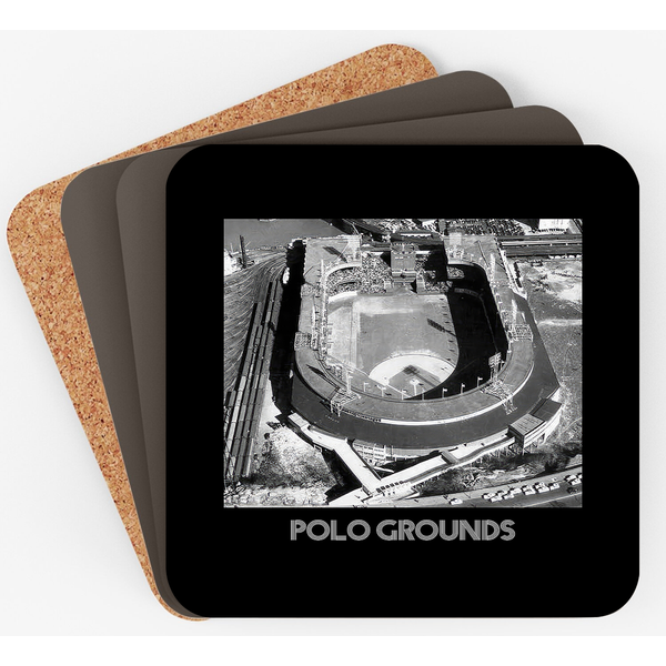 Polo Grounds- Giants Blackpolo Grounds- Giants Black Coasters
