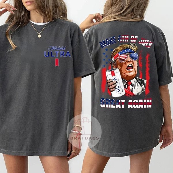Trump Michelb Ultra Shirt, Make Trump 4Th Of July Great Again Shirt-image
