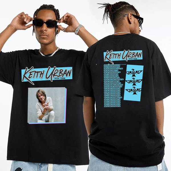 Keith Urban Tour 2024 Shirt, Keith Urban 2024 Concert Tee-image