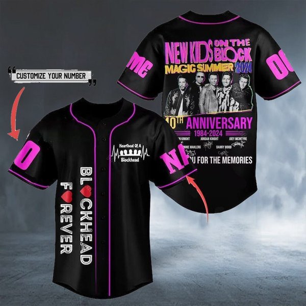 Personalized Nk On The Block Baseball Jersey Shirt, Magic Summer 2024-image