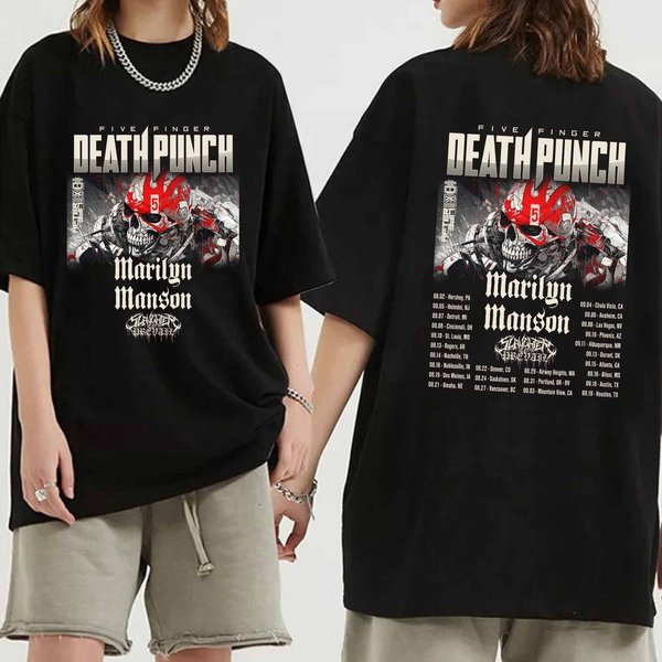 Five Finger Death Punch 2024 Tour Shirt, Five Finger Death-image