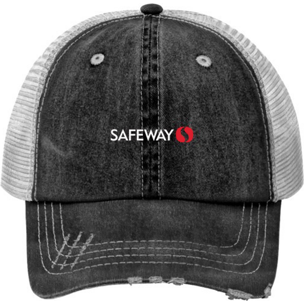 Safeway Supermarket Company Print Trucker Hats-image