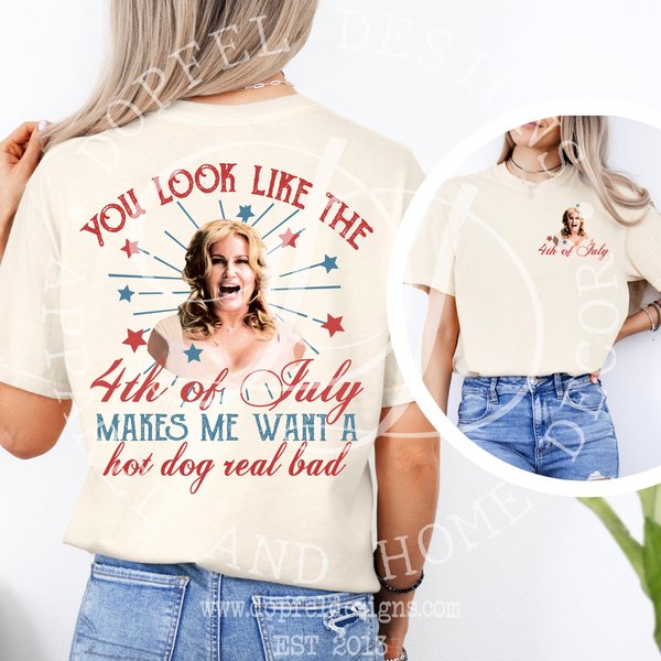 You Look Like The 4Th Of July T-Shirt-image