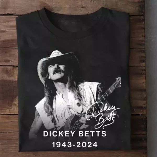 Dickey Betts Shirt, Dickie Betts 1943-2024 Shirt, Gift For Fan-image