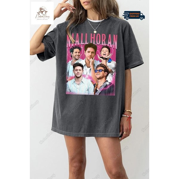 Niall Horan Vintage 90S Tour T-Shirt-image