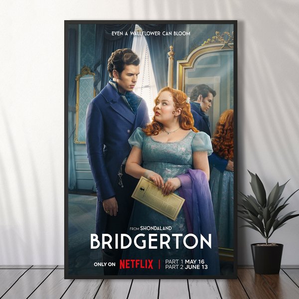 Bridgerton Season 3 Movie Poster, Movie Fan Gift, Home Decor-image