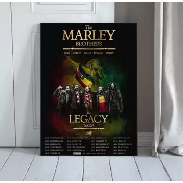 The Marley Brothers 2024 Tour Poster-image