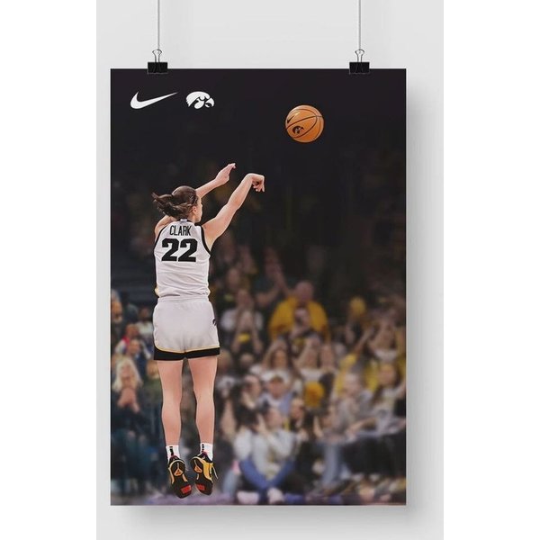 This Was Never A Long Shot Poster, Caitlin Clark Poster, Basketball Poster-image