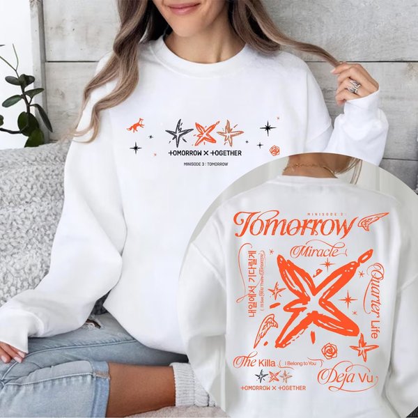 Txt Tomorrow Album Tracklist Hoodie, Tomorrow X Together Minisode 3 Shirt, Miracle Shirt-image