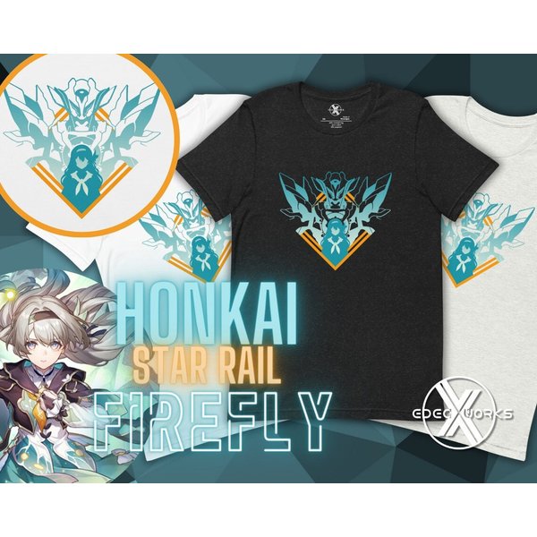 Firefly Honkai Star Rail T-Shirt, Honkai: Star Rail Tshirt, Hsr, Firefly Merch-image