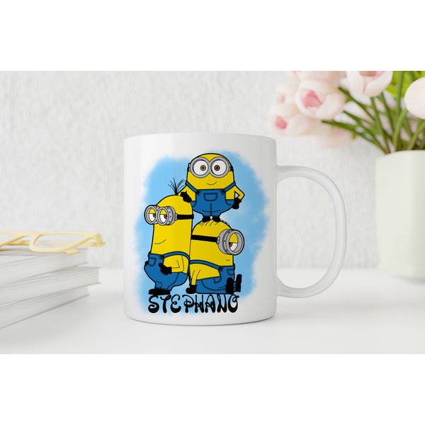 Personalized Cute Minion Mugs, Funny Minions Mugs-image
