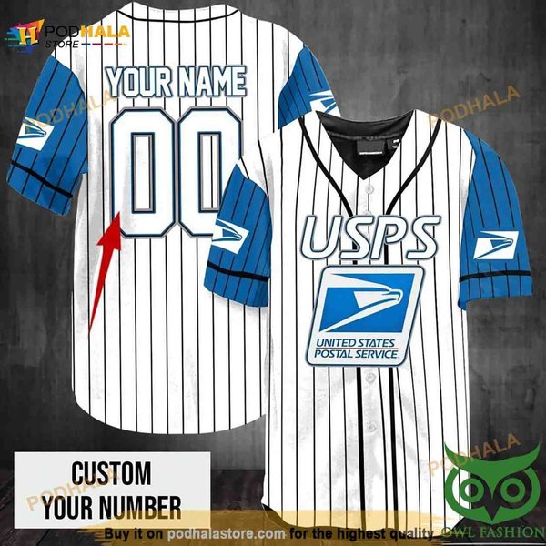 Personalized Postal Service Baseball Jerseys Shirt-image