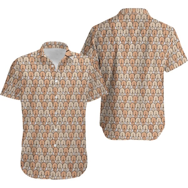 Fun Butt Print Hawaiian Shirt, Soft Hawaiian Shirt-image