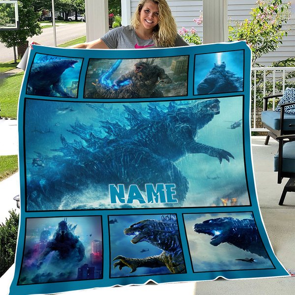 God Zilla King Of The Monsters Blanket