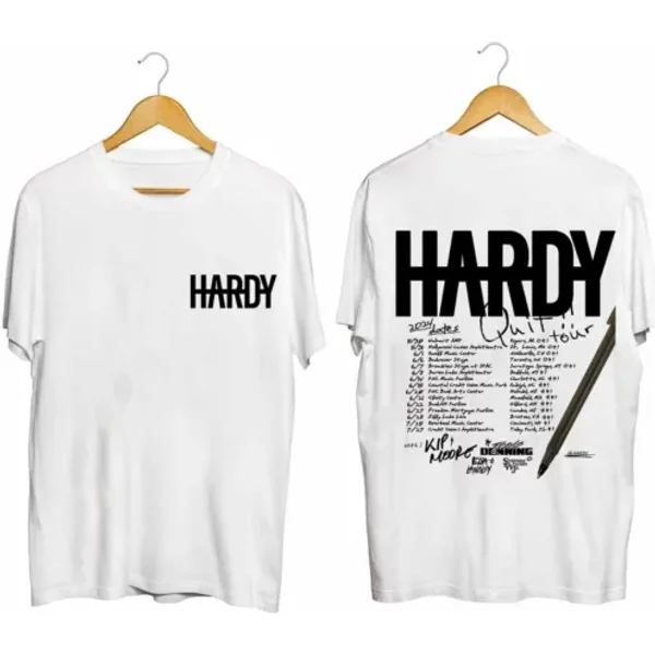Hardyy 2024 Quit!! Tour Shirt, Hardyy Fan T-Shirt-image