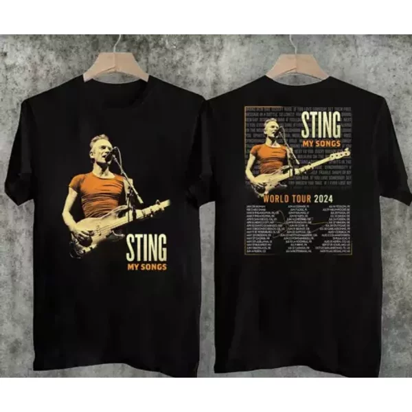 Sting My Song World Tour 2024 T-Shirt, Sting My Song T-Shirt-image