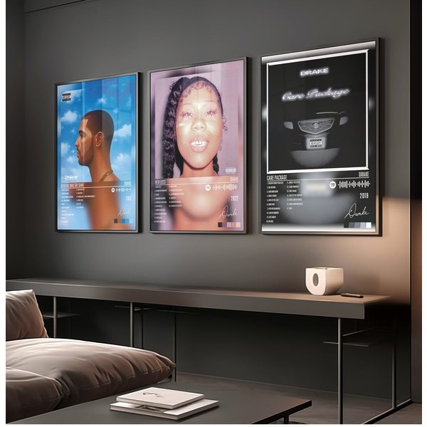 Drake Album Bundle - Poster And Print Set-image