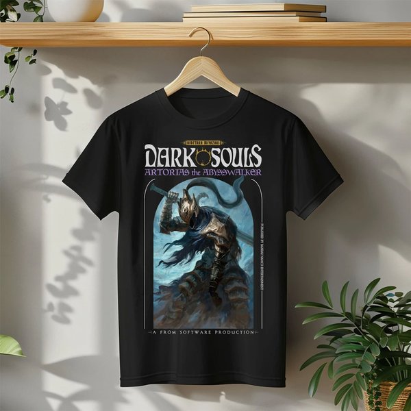 Dark Souls Artorias Graphic T Shirt | Heavy Cotton Unisex Tee-image
