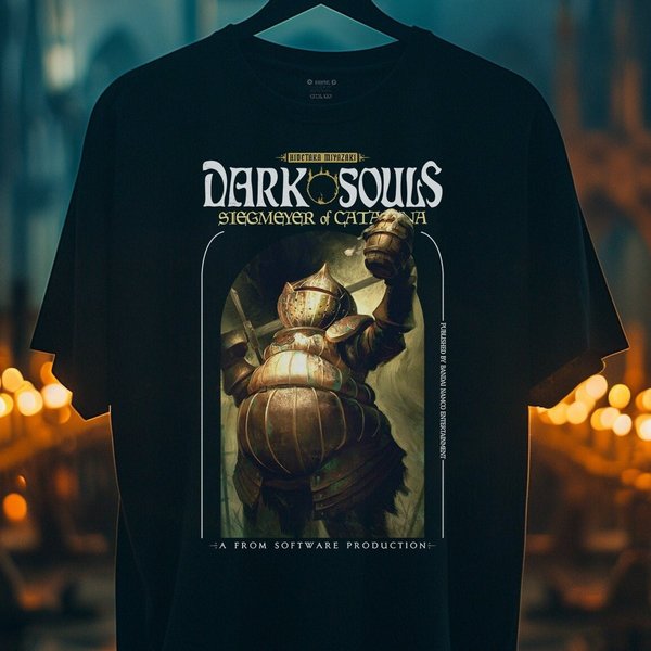 Dark Souls Siegmeyer Graphic T Shirt | Heavy Cotton Unisex Tee-image