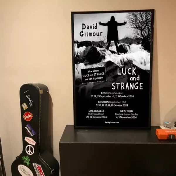 David Gilmour- 2024 Tour Poster-image