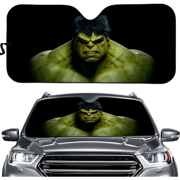 The Incredible Hulk Car Sun Shade-image