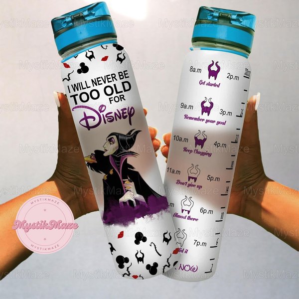 Villains Water Tracker Bottle-image