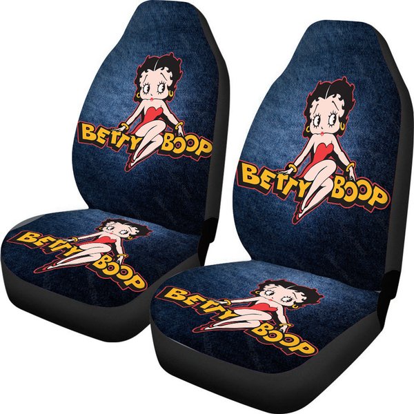 Betty Boop Lover Car Seat Cover-image