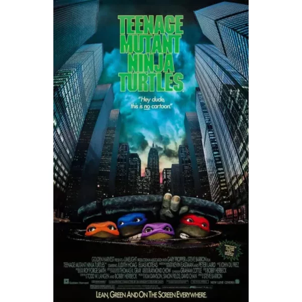Teenage-Mutant Ninja Turtles Movie Poster-image