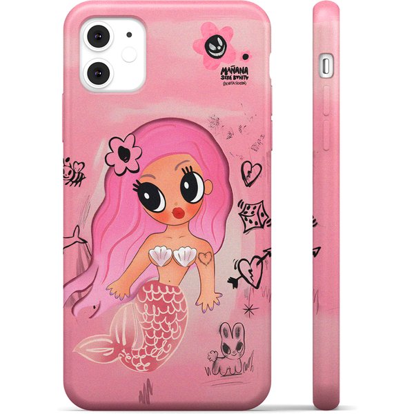 Manana Sera Bonito, Karol G Bichota Season Inspired Art Pink Mermaid Iphone Case-image