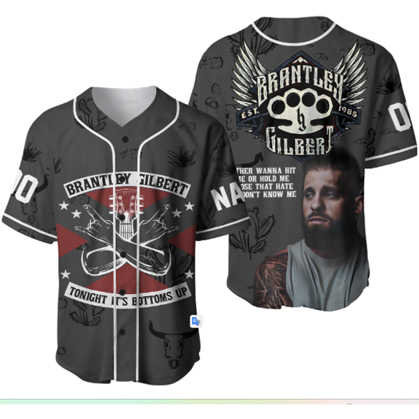 Brantley Gilbert Jersey, Brantley Gilbert Jersey Shirt-image
