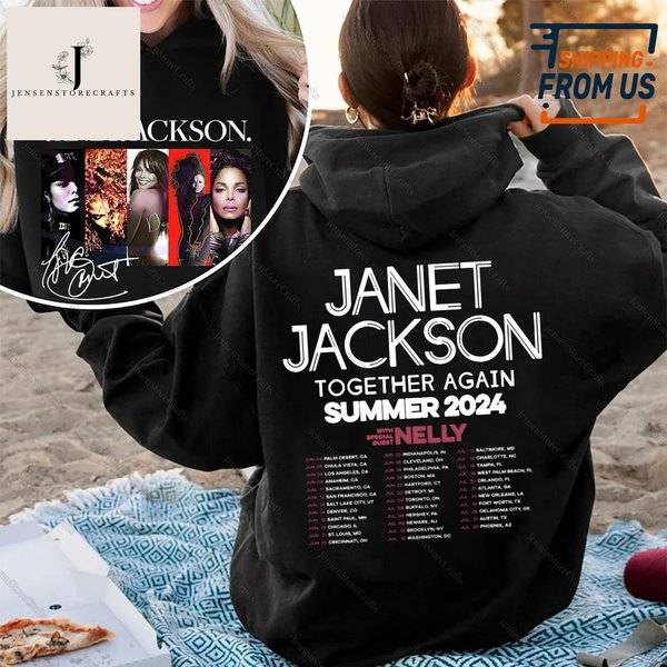 Janet Jackson 2024 Tour Hoodie