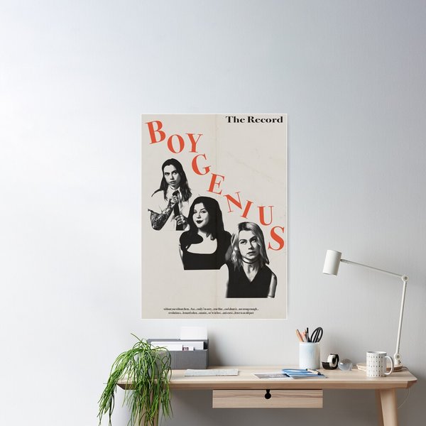 Boygenius The Record Poster-image