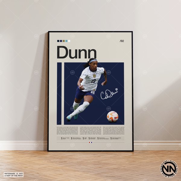 Crystal Dunn Uswnt Soccer Poster-image