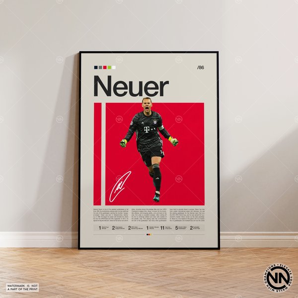 Manuel Neuer Sports Poster Collection-image