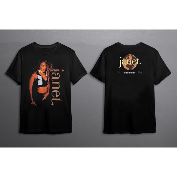 Vintage 1993 Janet Jackson World Tour Shirt-image