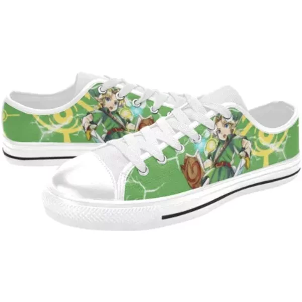 The Legend Of Zelda Canvas Sneakers Low Top Shoes-image