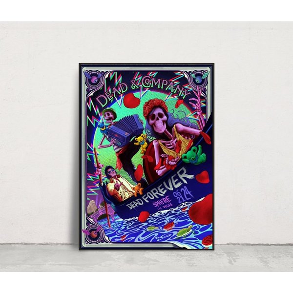 Dead & Company Las Vegas, Nv On June 21 2024 Poster-image