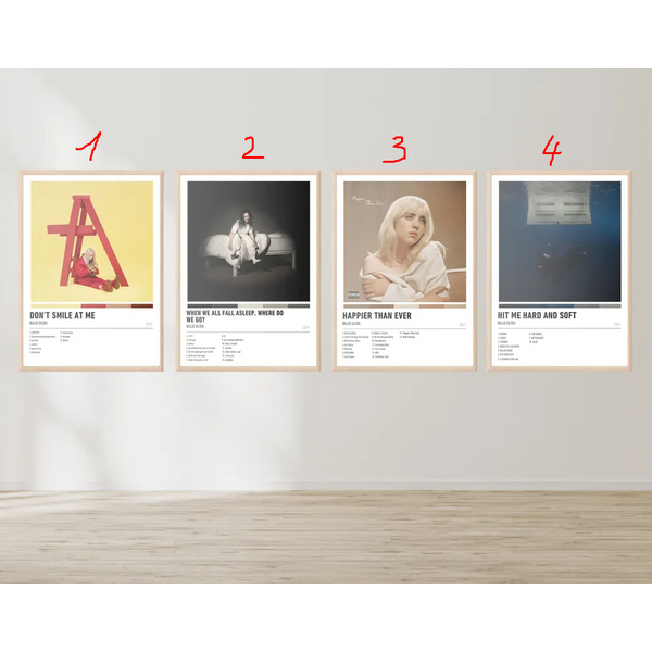 Billie Eilish Digital Poster Collection | Posters-image