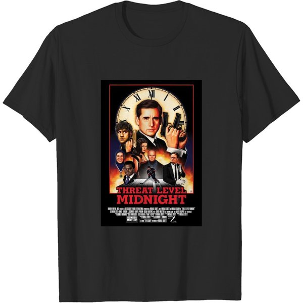 The Office Threat Level Midnight Shirt Michal Scot Dw Schrute-image