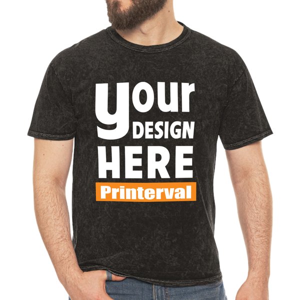 Custom Mineral Wash T-Shirt-image